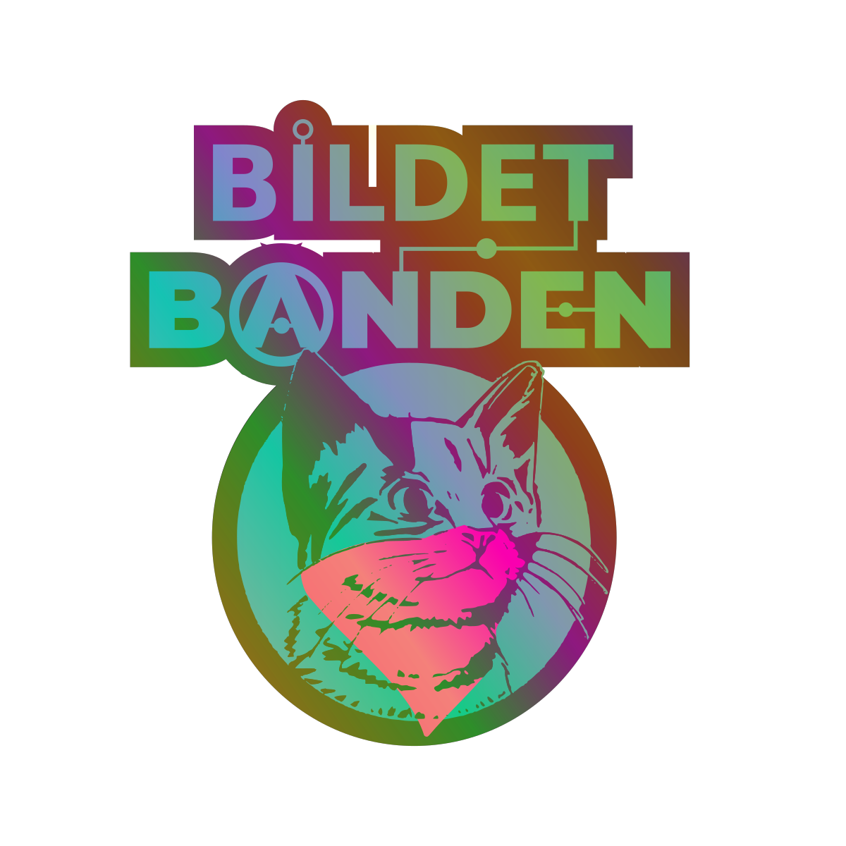 Bildet Banden Cyber Sticker